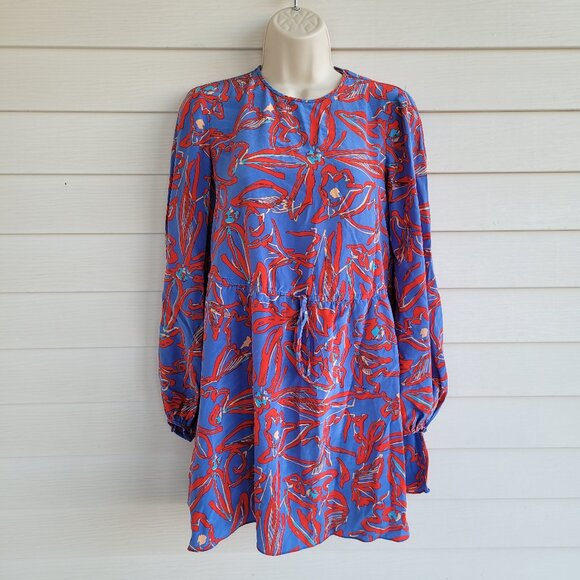 Diane Von Furstenberg Dresses & Skirts - Diane Von Furstenberg 100% Silk Eldsen Printed Dress